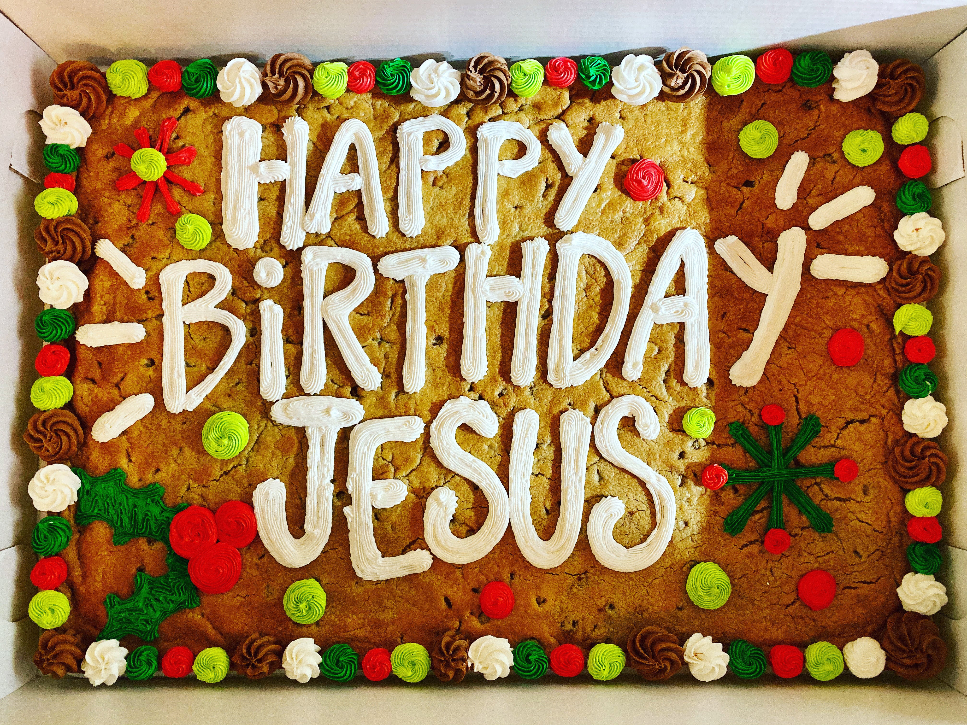 Happy Birthday Jesus! Marble cake... - Honey Bee Cake Design | Facebook